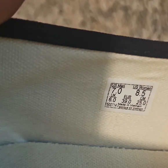 Vans Black Mary Jane Flats with Buckle - Picture 6 of 8